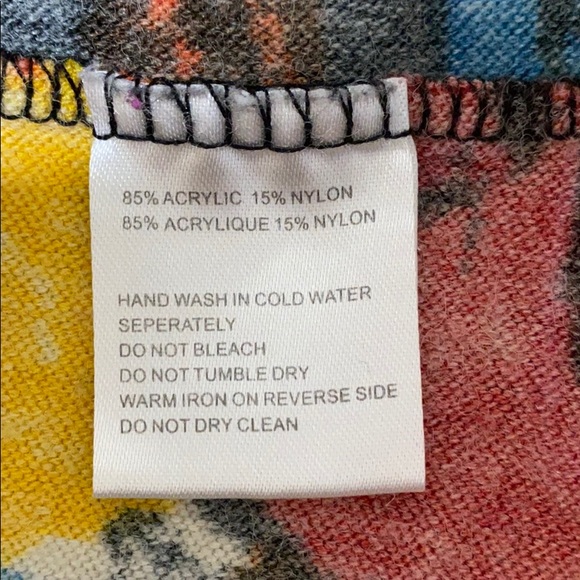 Coco & Tashi Knitted Floral Print dress size M - Picture 10 of 10